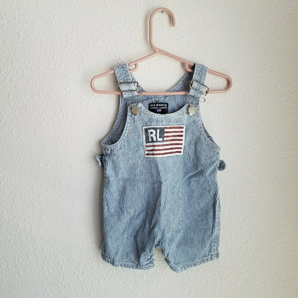 Vintage Denim Romper Overalls